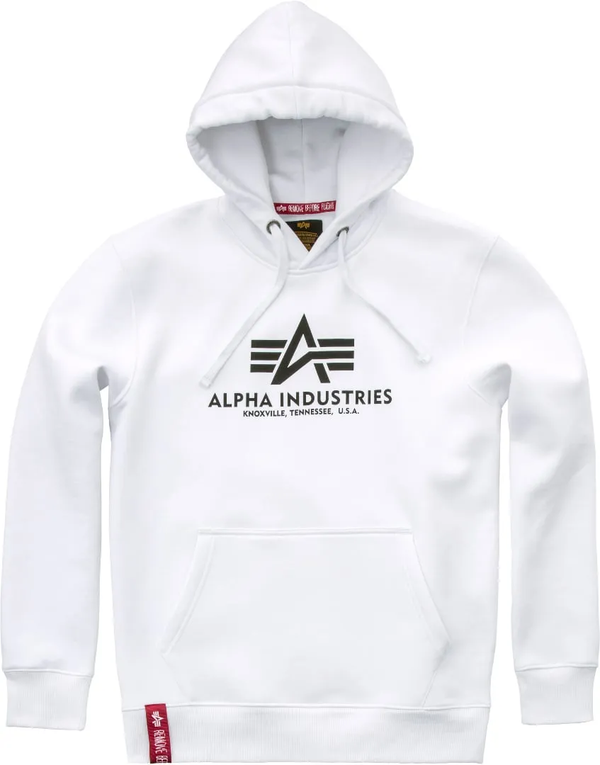 Alpha Industries Basic sweatshirt for men, white