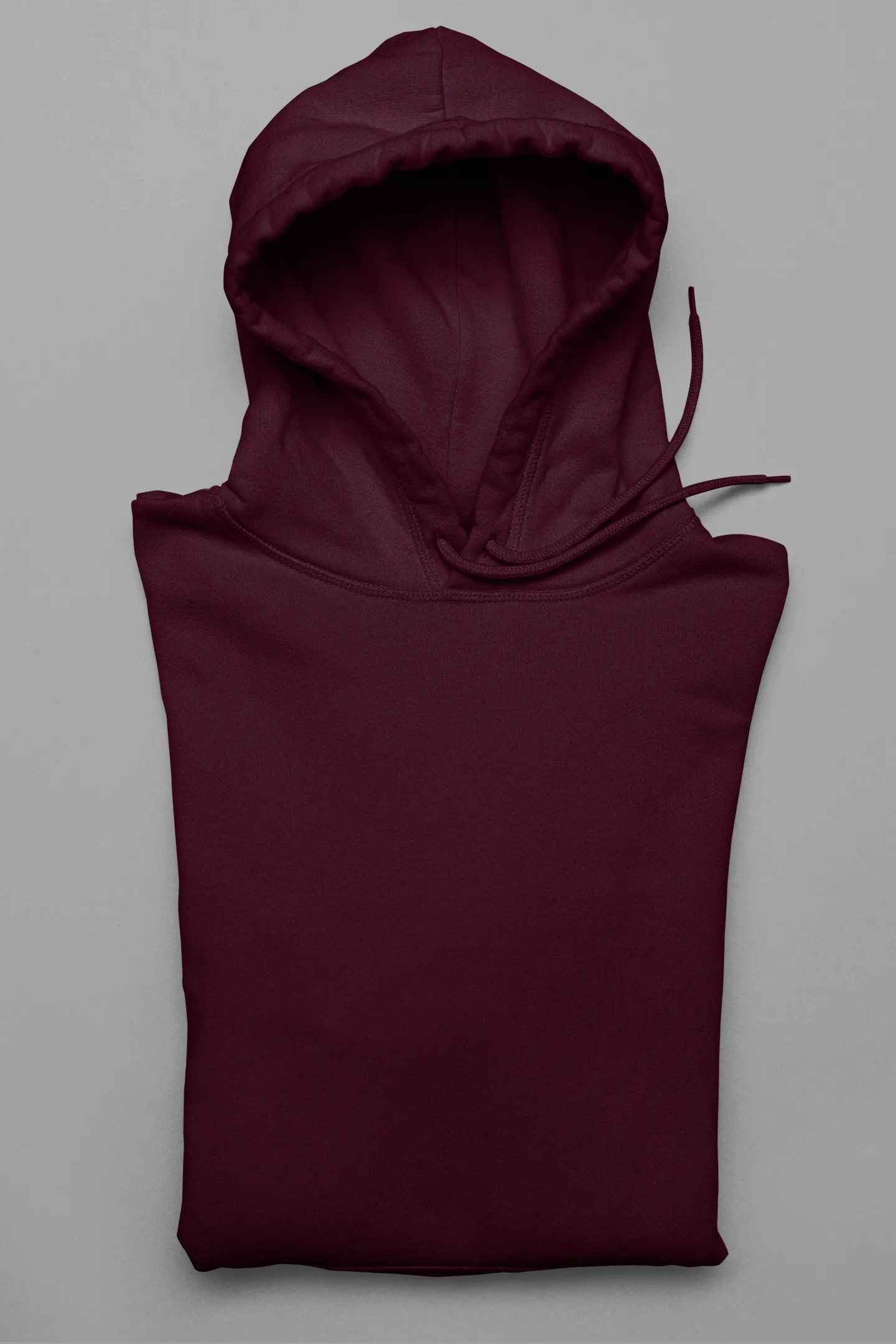 Basic Maroon Winter Hoodies