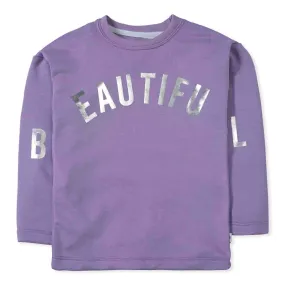 Basic Purple Sweatshirt