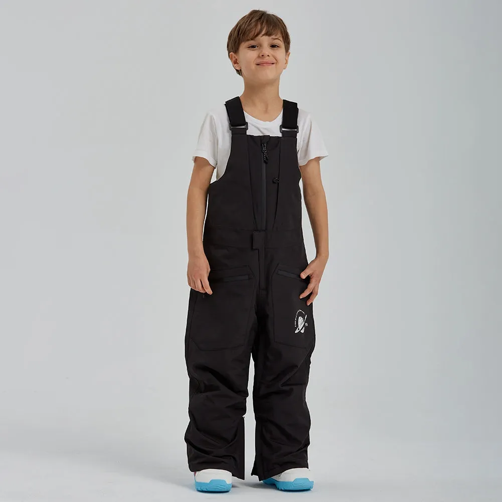 Boys Snow Jogger Bibs Pants Winter Insulated Outwear Trousers