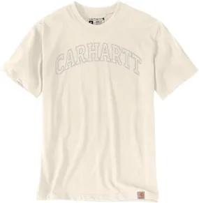 Carhartt Men's Relaxed Fit Heavyweight Short-Sleeve Logo Graphic T-Shirt