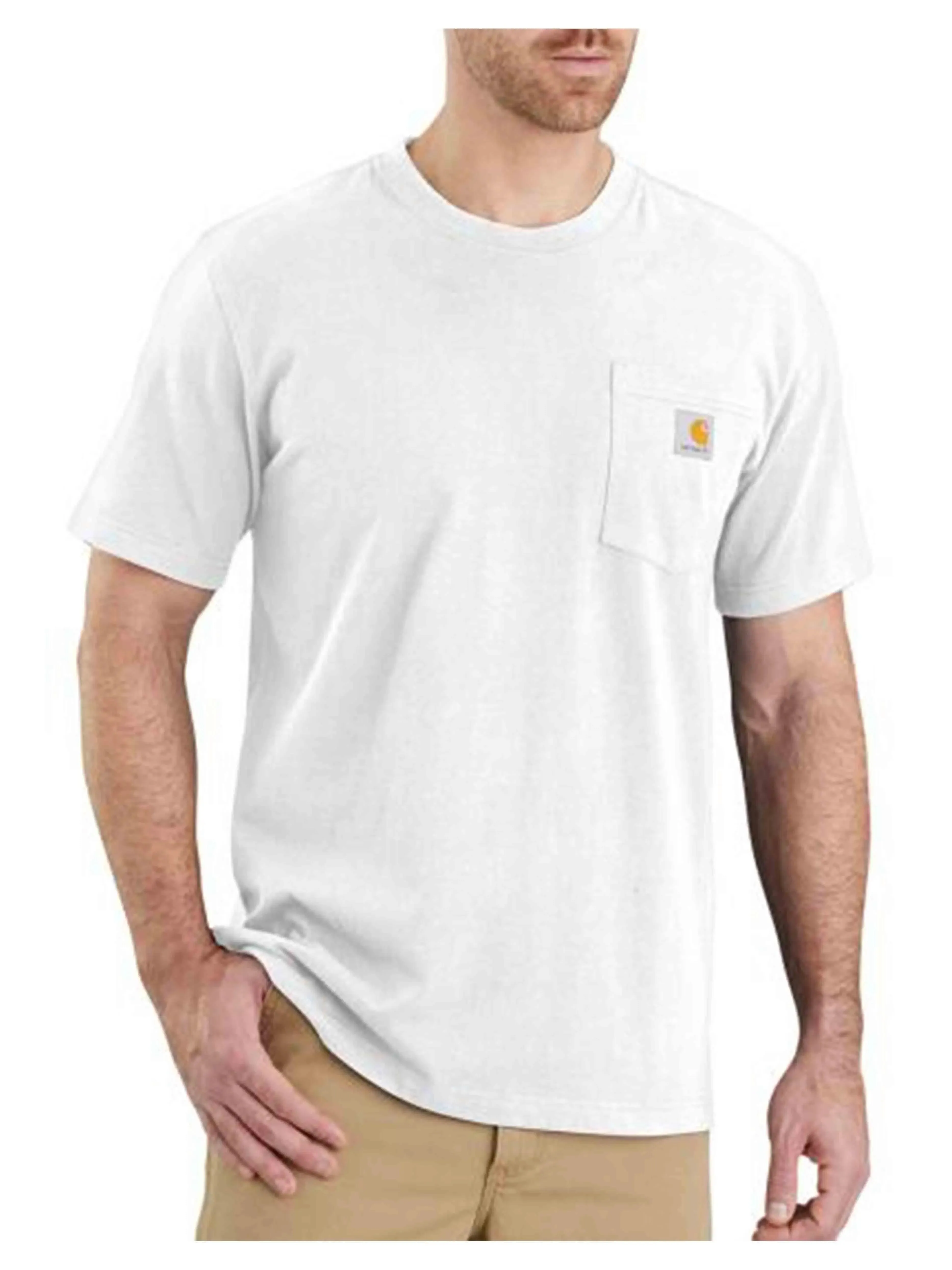 Carhartt Relaxed Fit Pocket Tee White