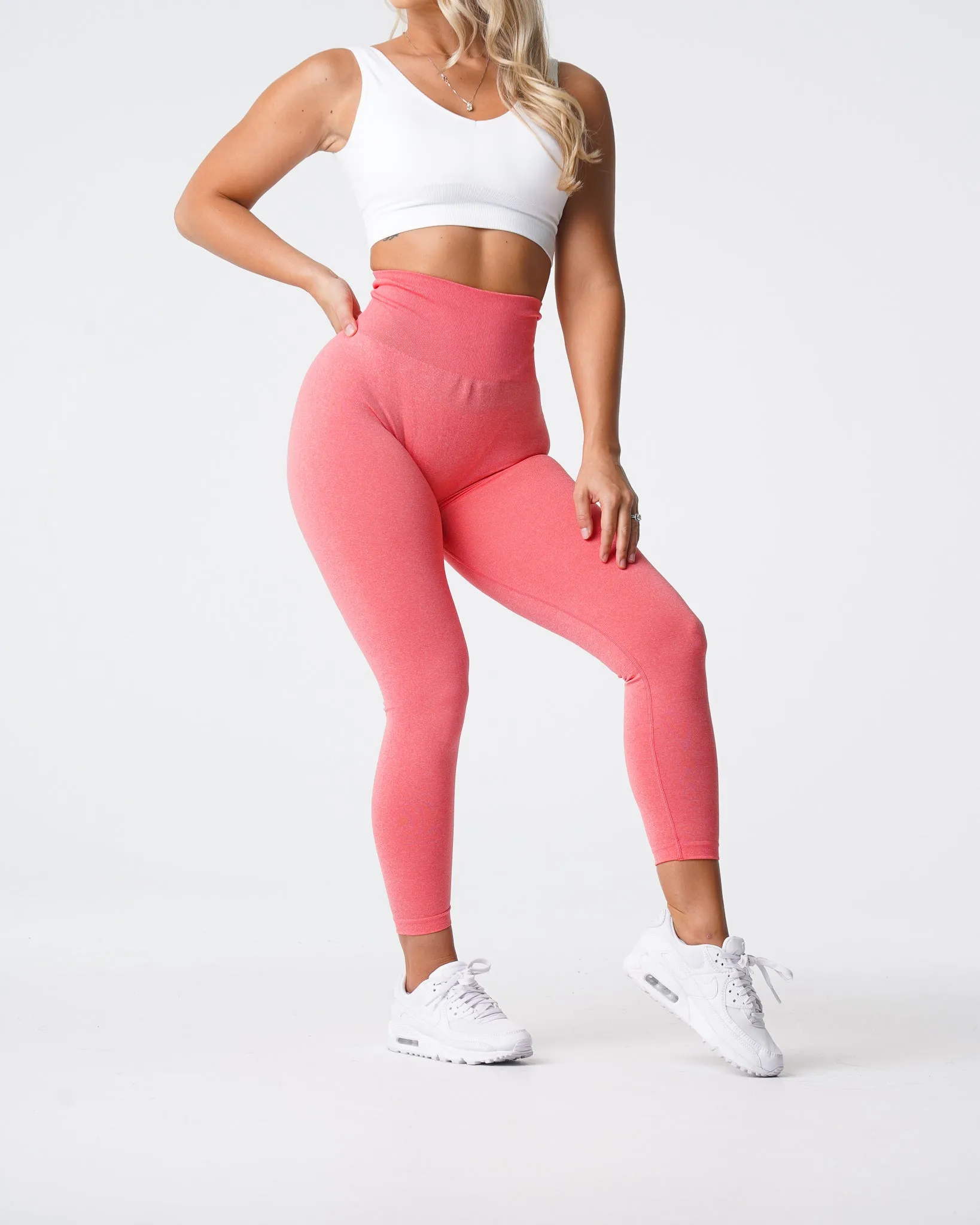 Coral NV Seamless Leggings