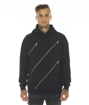 Cult Of Individuality - "Novelty" Pullover Sweatshirt (Black) - Relaxed Basic Pullover