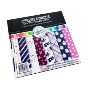 Cupcakes & Candles Patterned Paper