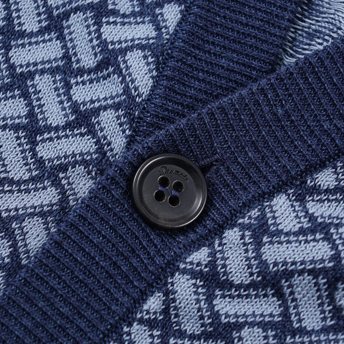 Drumohr Biscottino Linen-Cotton Cardigan