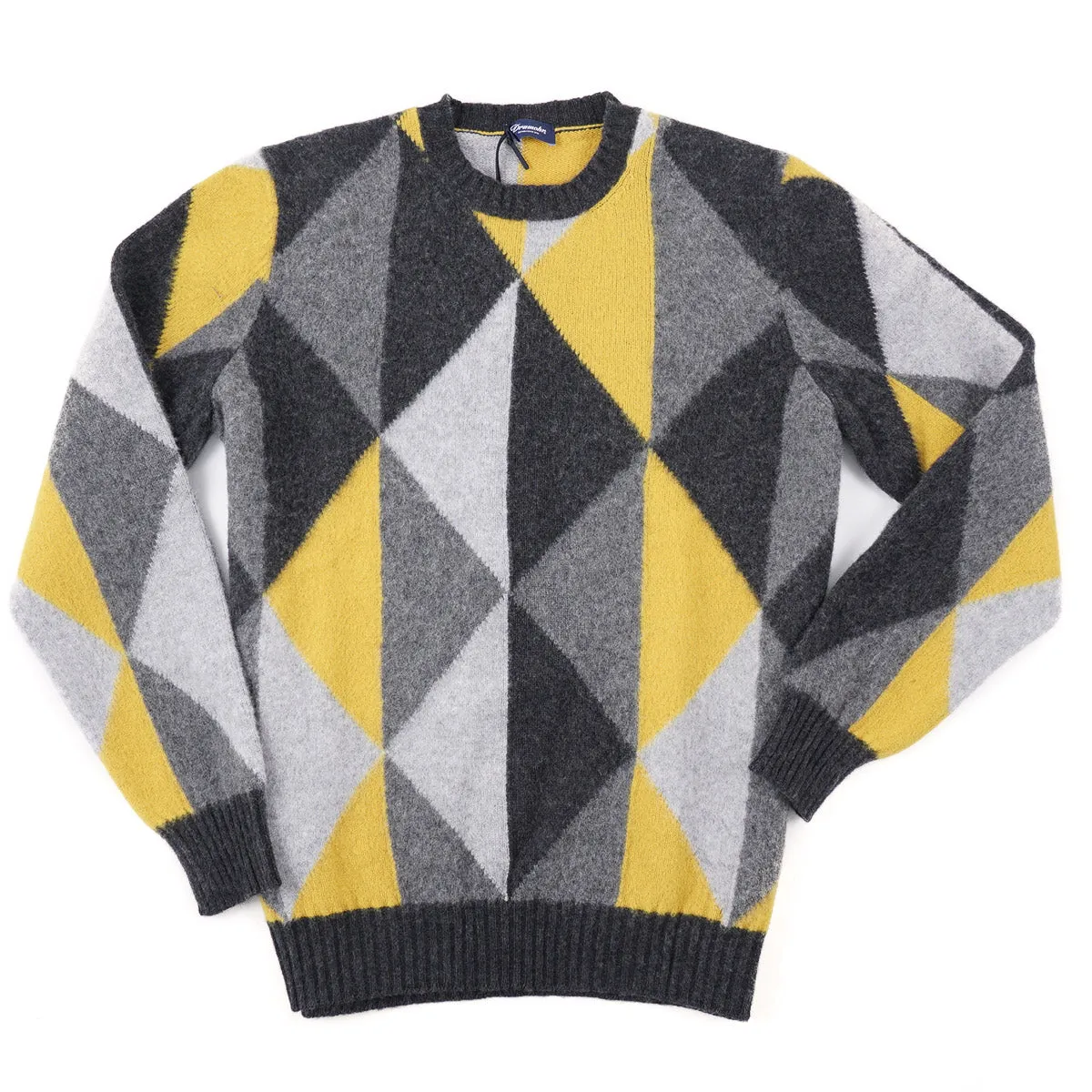 Drumohr Patterned Lambswool Sweater