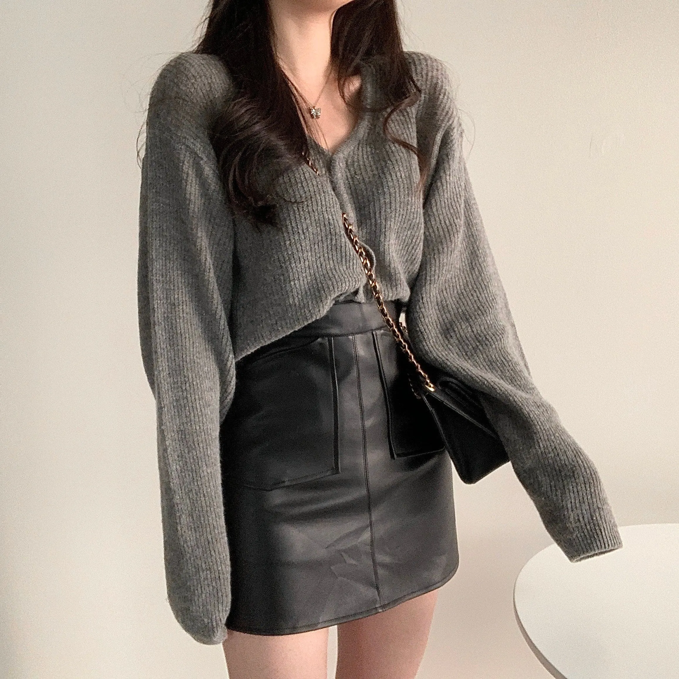 Ending Bag Leather Skirts