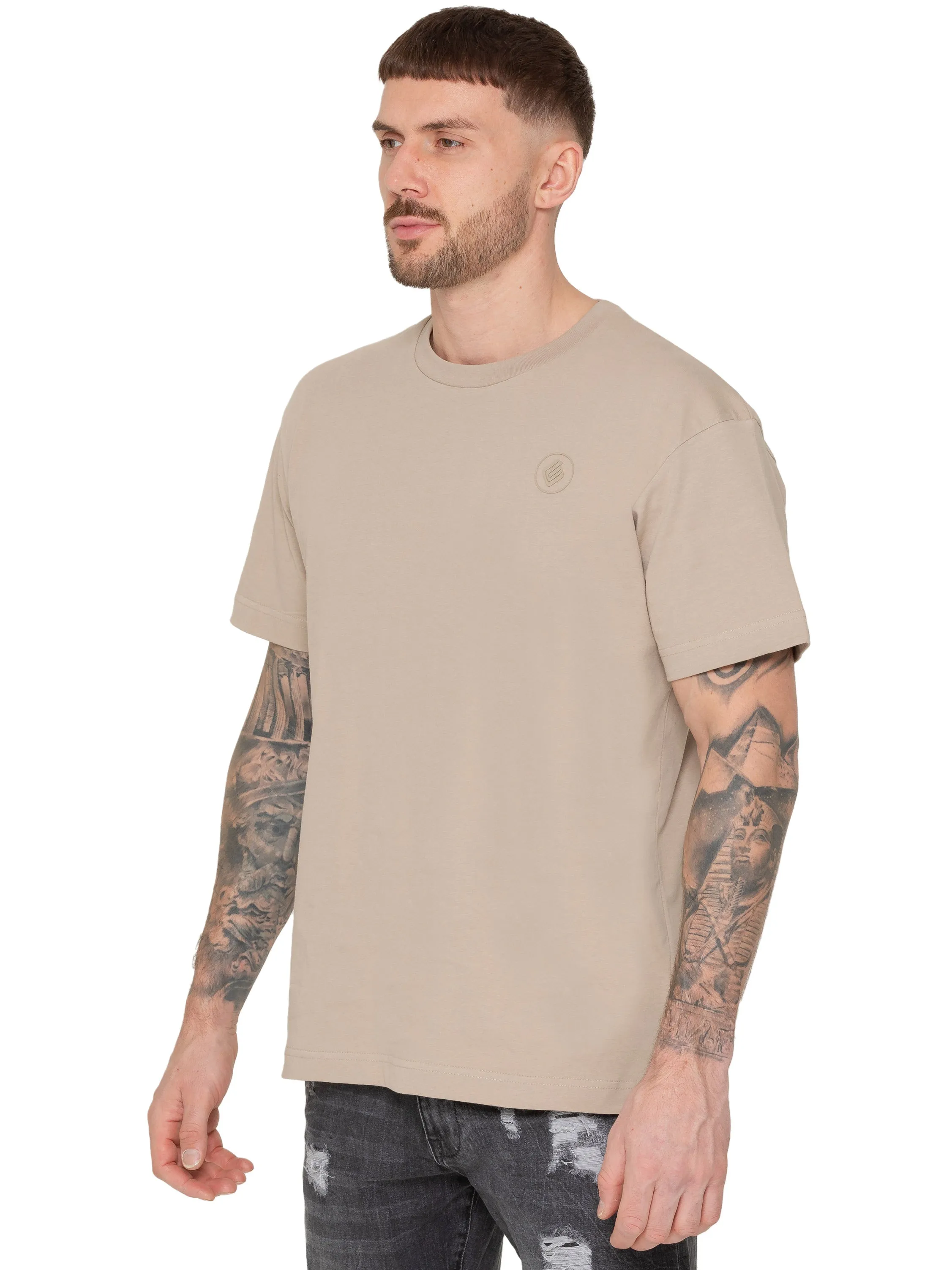 Enzo | Oversized Crew Neck T-Shirt