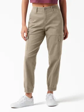 High Rise Cargo Jogger Pants