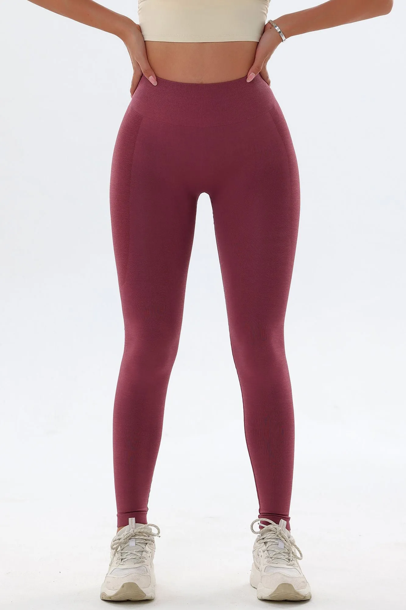 High-Rise Seamless Scrunch Legging