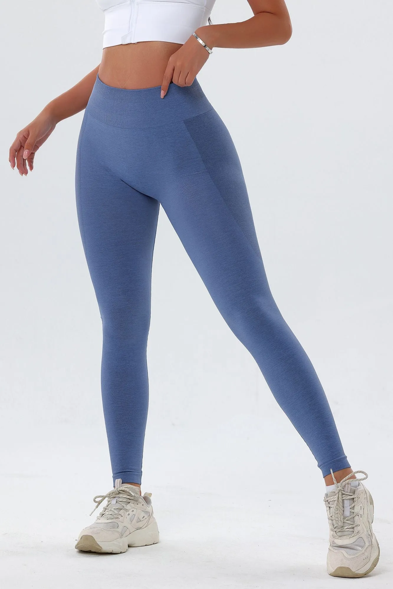 High-Rise Seamless Scrunch Legging