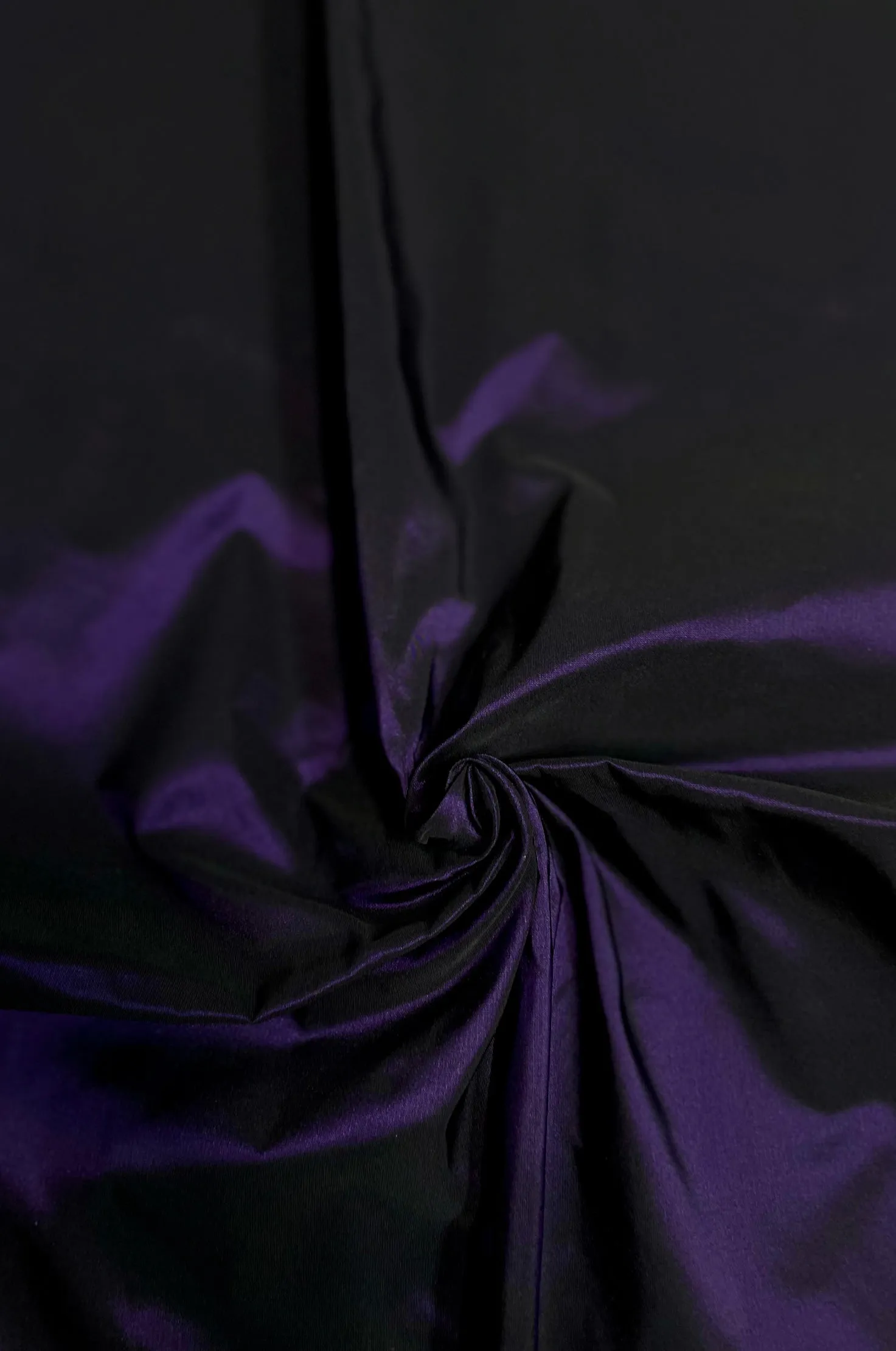 Italian Poly Taffeta Metallic Purple