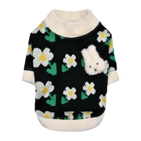 jasmine floral bunny sweater