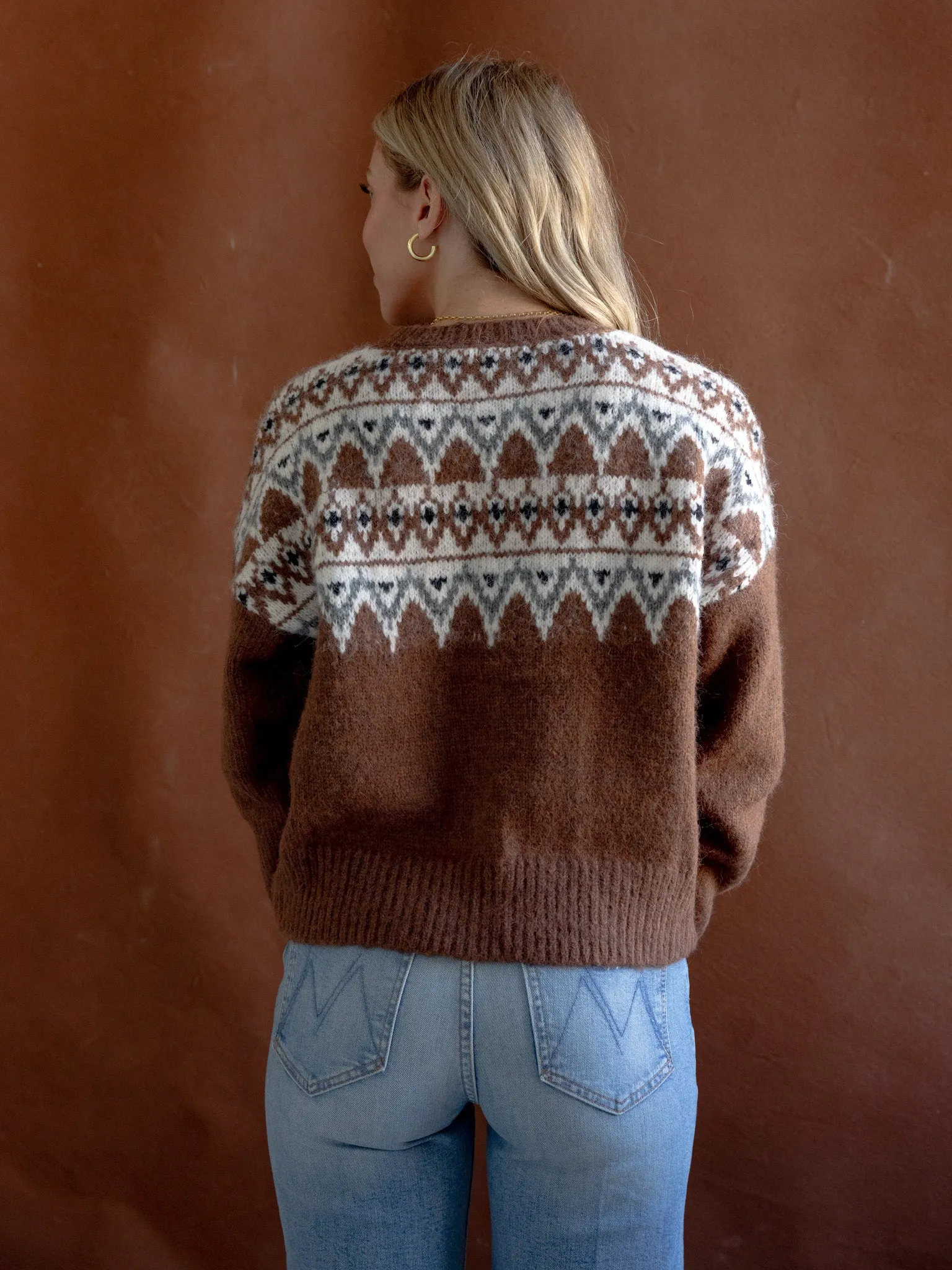 Lydia Patterned Sweater