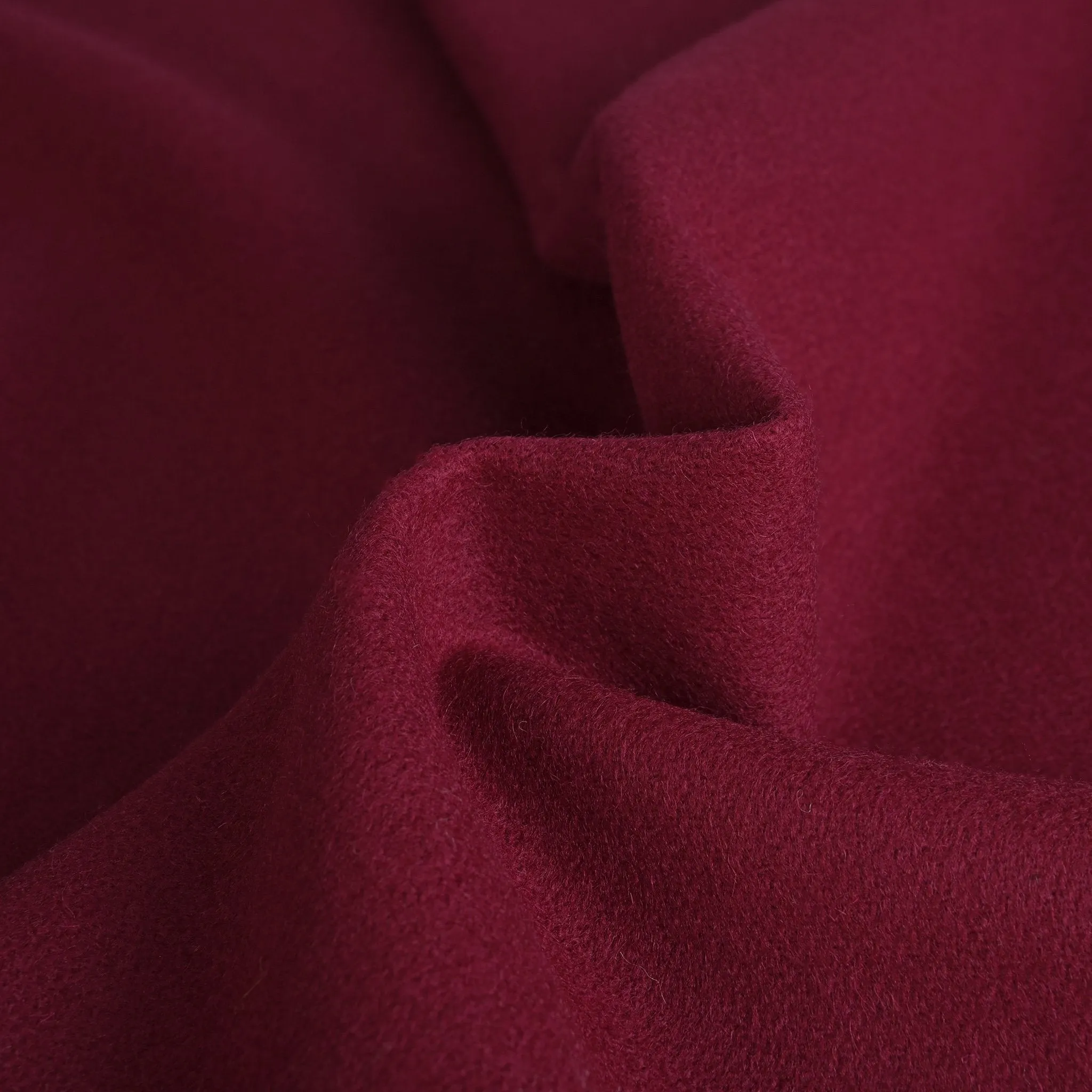 Magenta Melton Fabric 4549