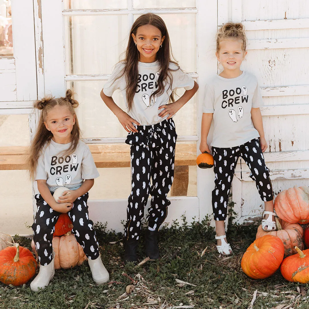 Mini Boyfriend Tee, Grey Boo Crew