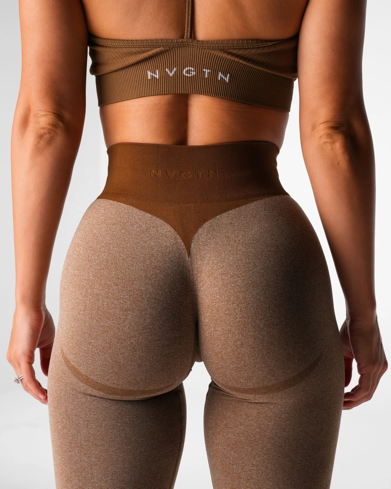 Mocha Knockout Seamless Leggings