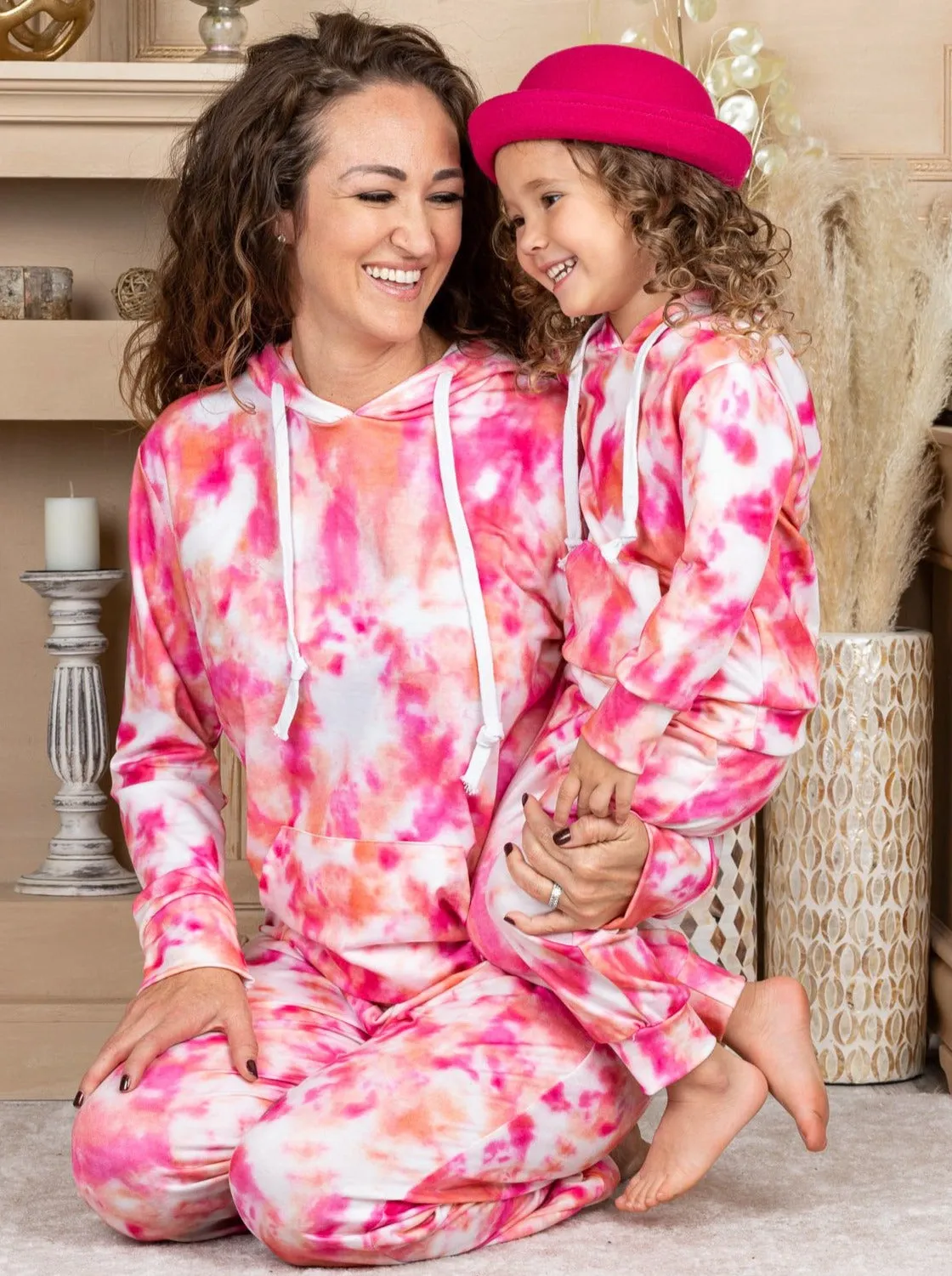 Mommy and Me Tie Dye Jogger Set