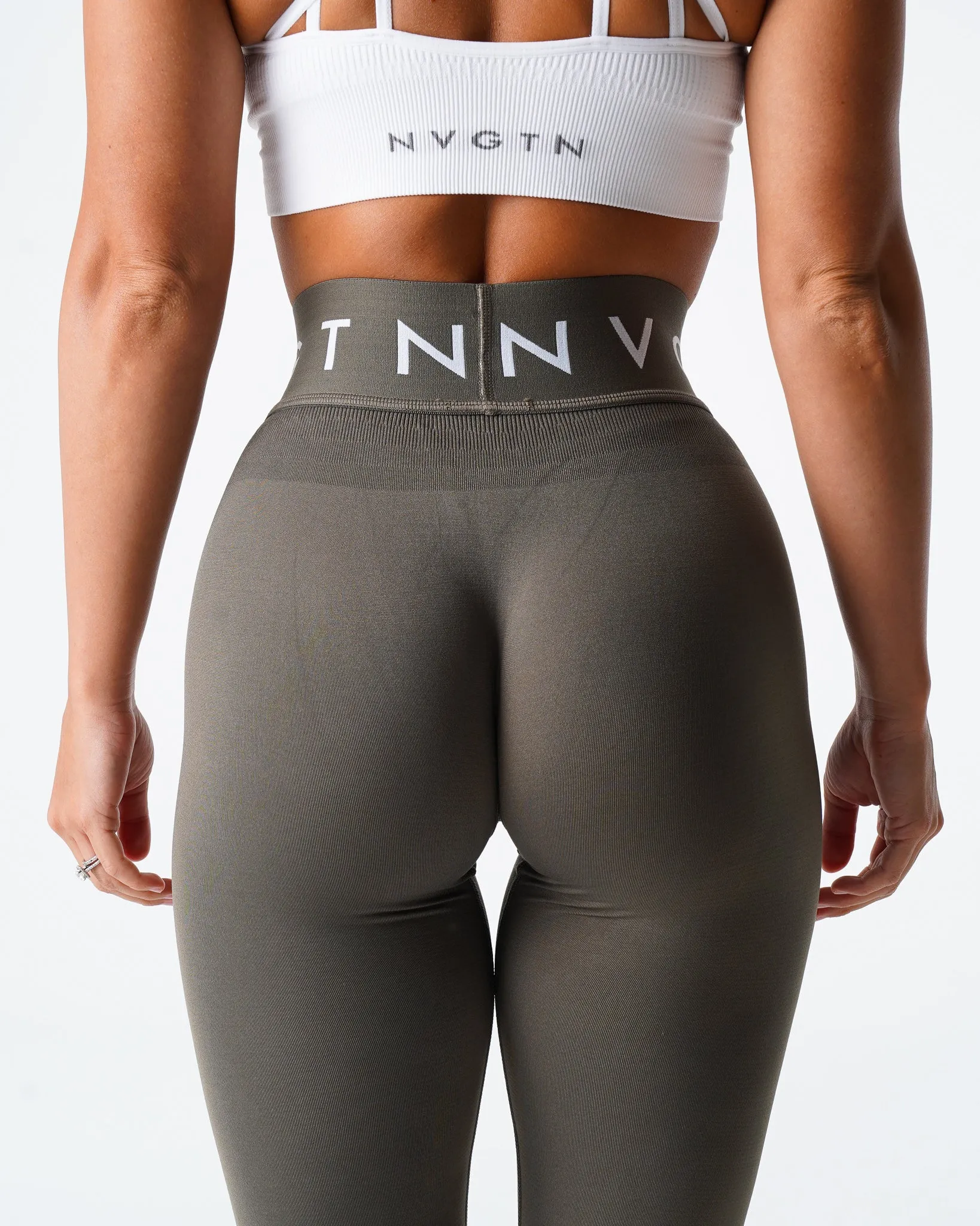 Olive Sport Seamless Leggings