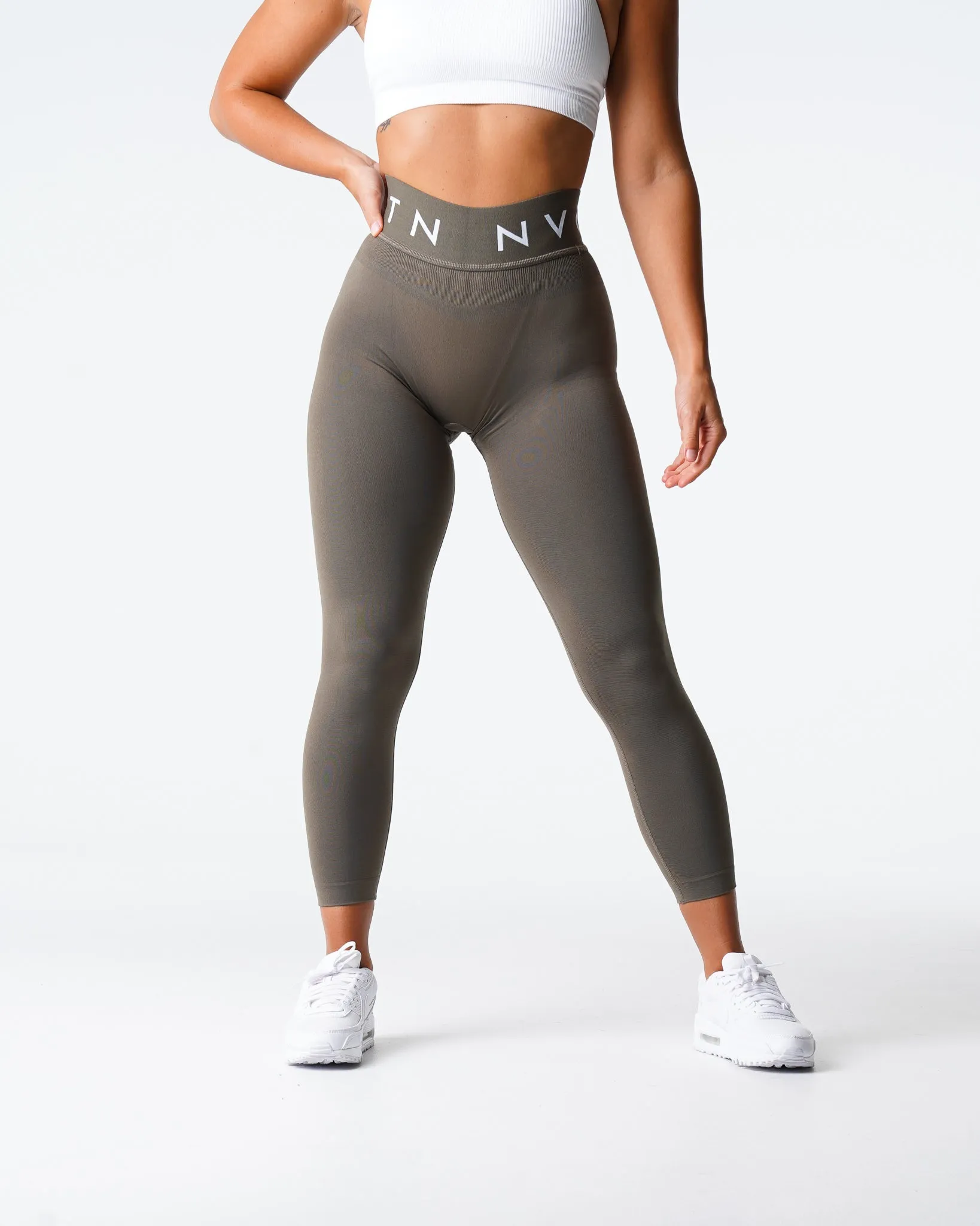 Olive Sport Seamless Leggings