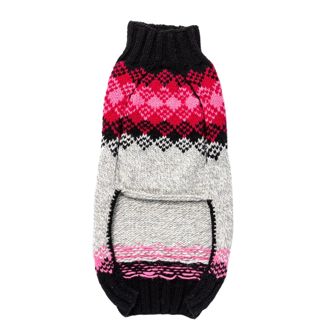 pink diamond organic wool sweater - few left!