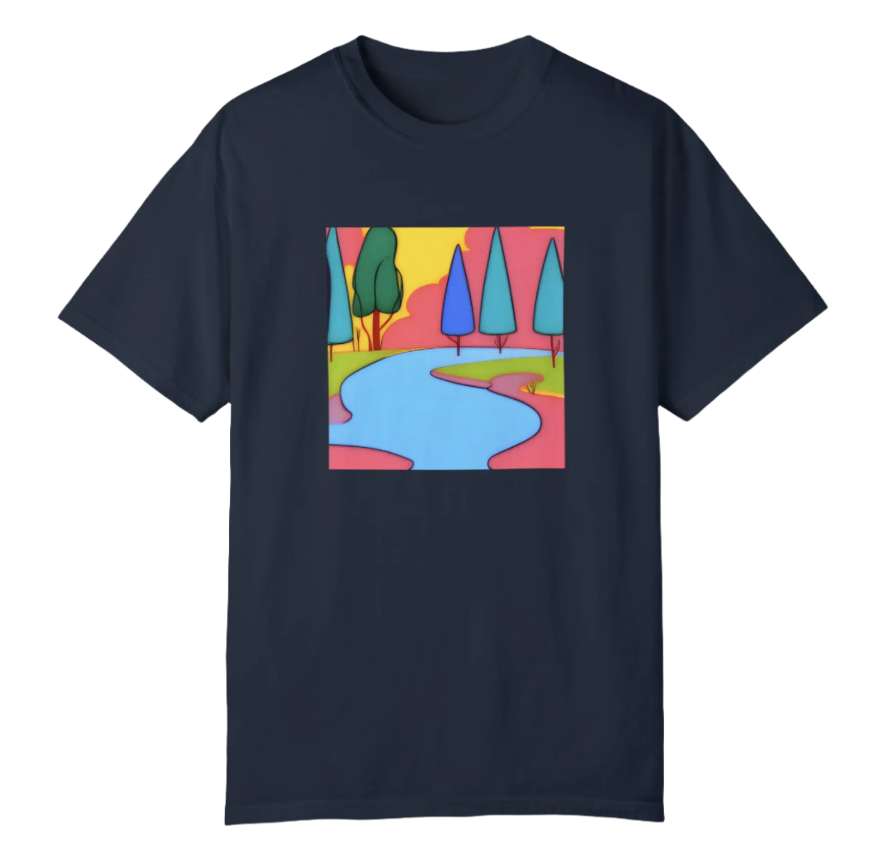 Relaxed Fit Water Path Tee