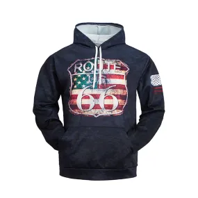 ROUTE 66 GRAPHIC HOODIE