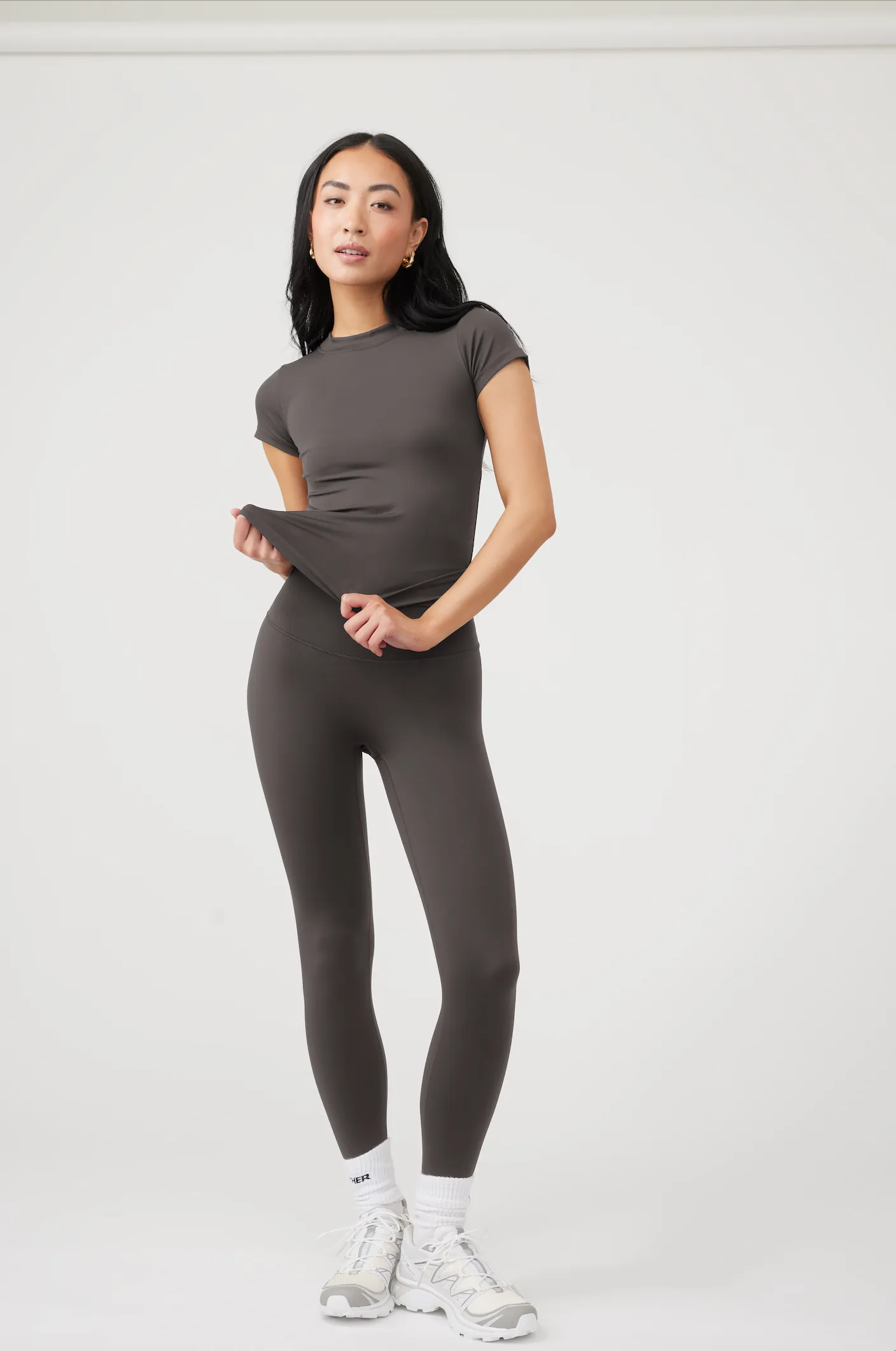 SECOND SKIN LEGGING - CHARCOAL