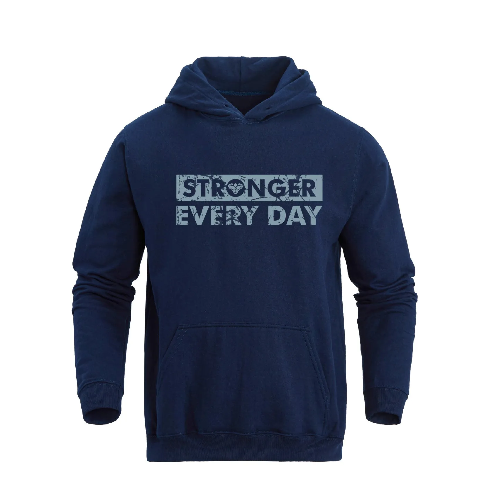 STRONGER EVERY DAY GRAPHIC POCKET HOODIE