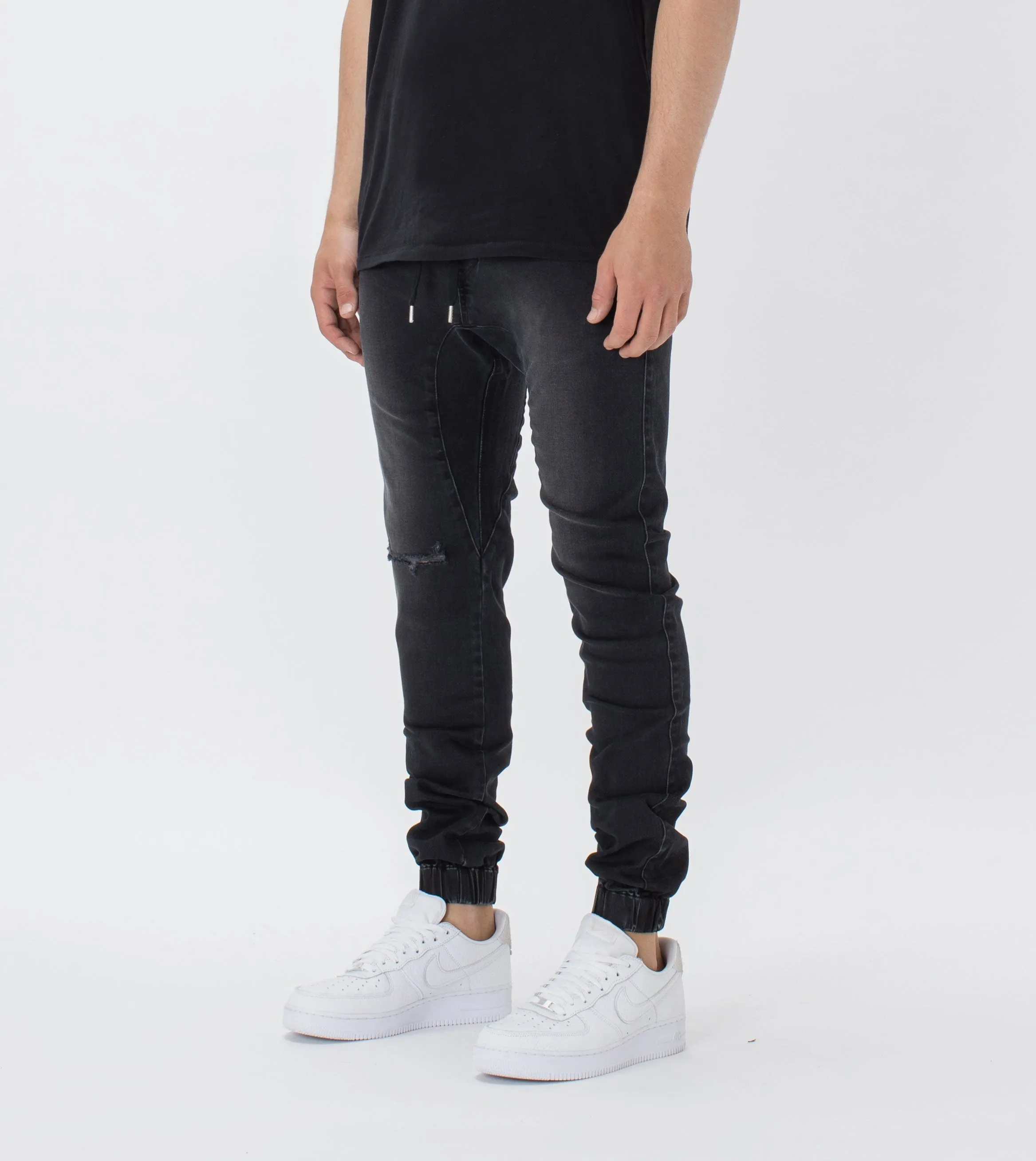 Sureshot Denim Jogger Carbon Black