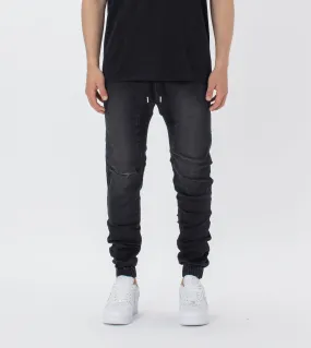 Sureshot Denim Jogger Carbon Black