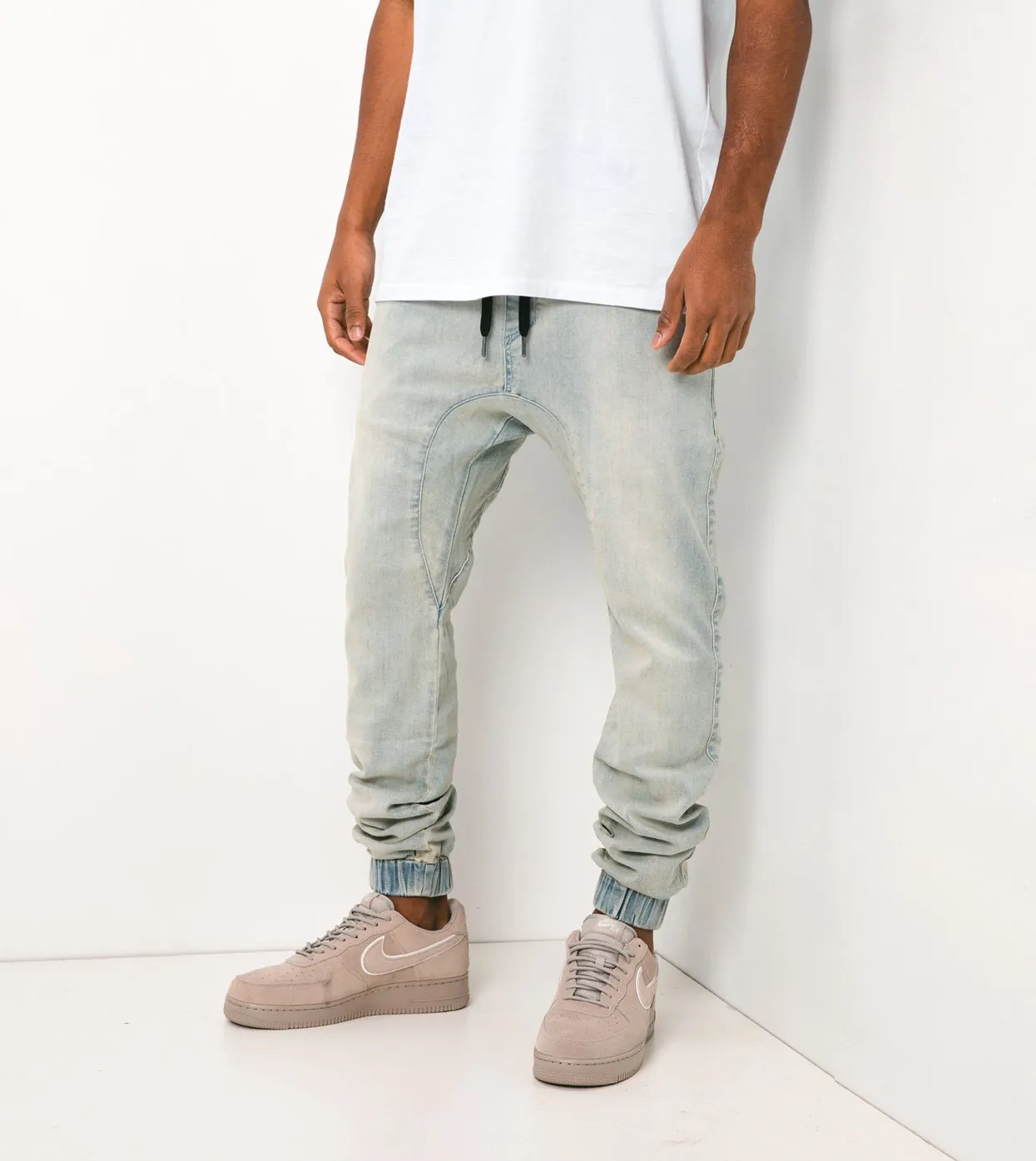 Sureshot Jogger Whitewash - Sale