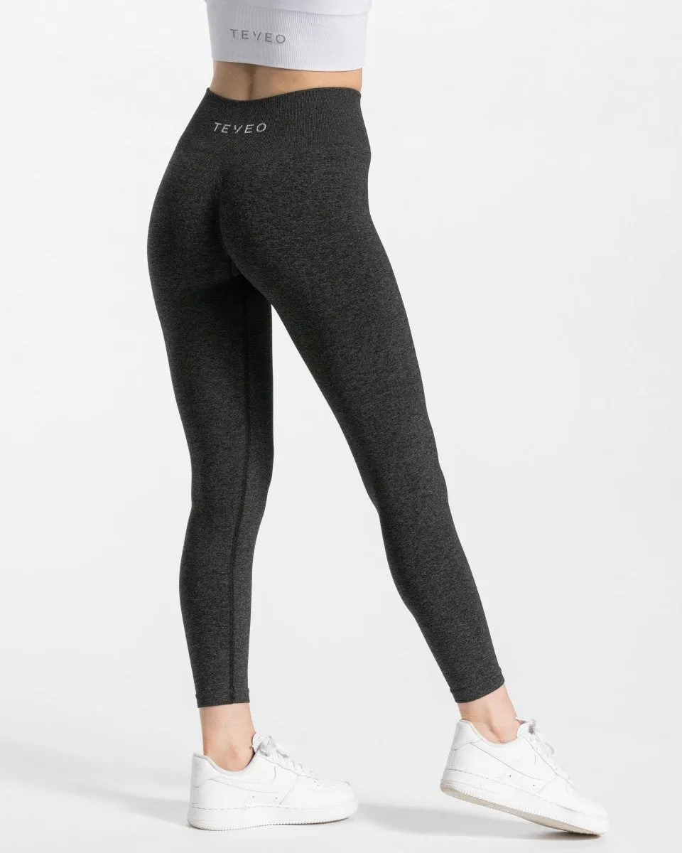 Timeless Scrunch Leggings "Dunkelgrau"