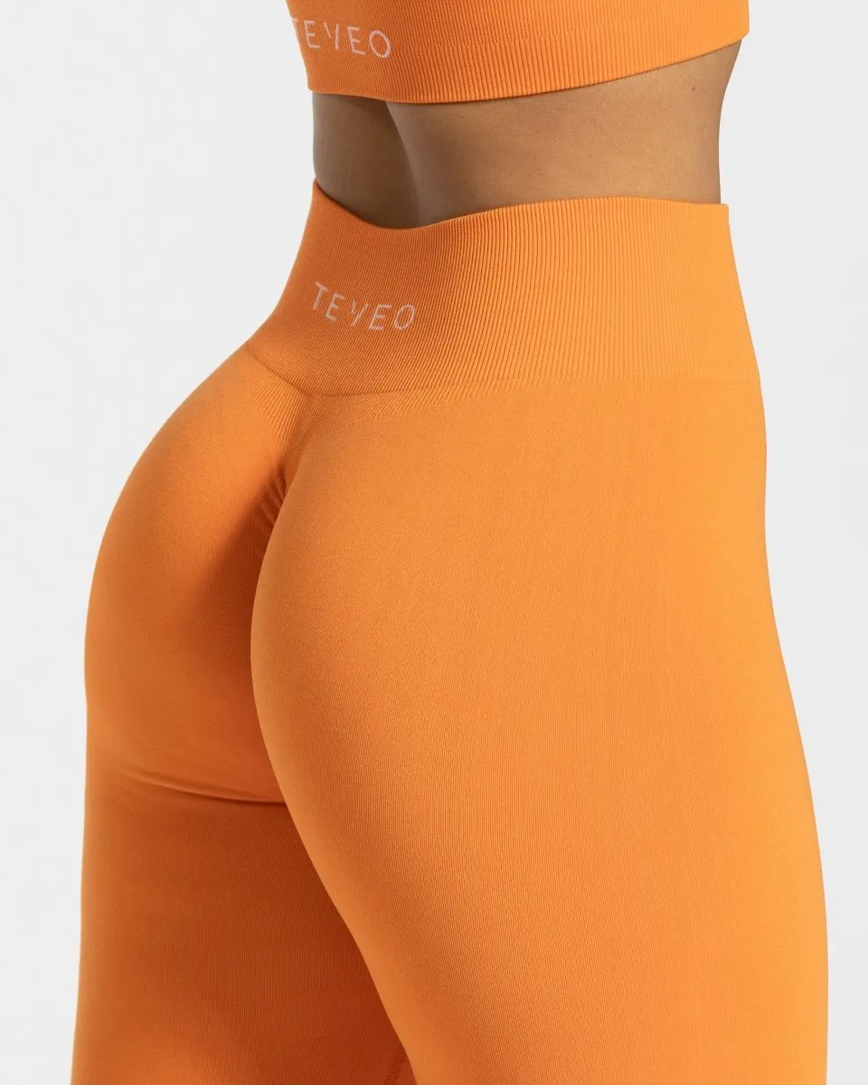 Timeless Scrunch Leggings "Orange"