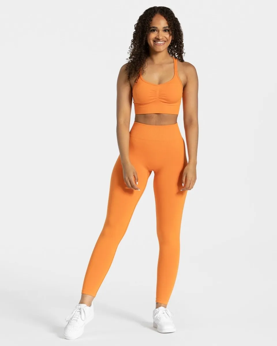 Timeless Scrunch Leggings "Orange"