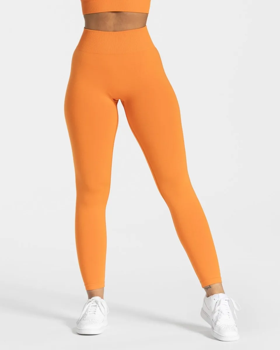 Timeless Scrunch Leggings "Orange"