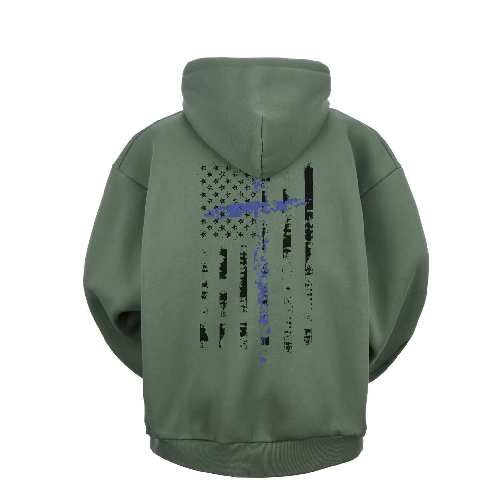 USA FLAG GRAPHIC HEAVY WEIGHT HOODIE