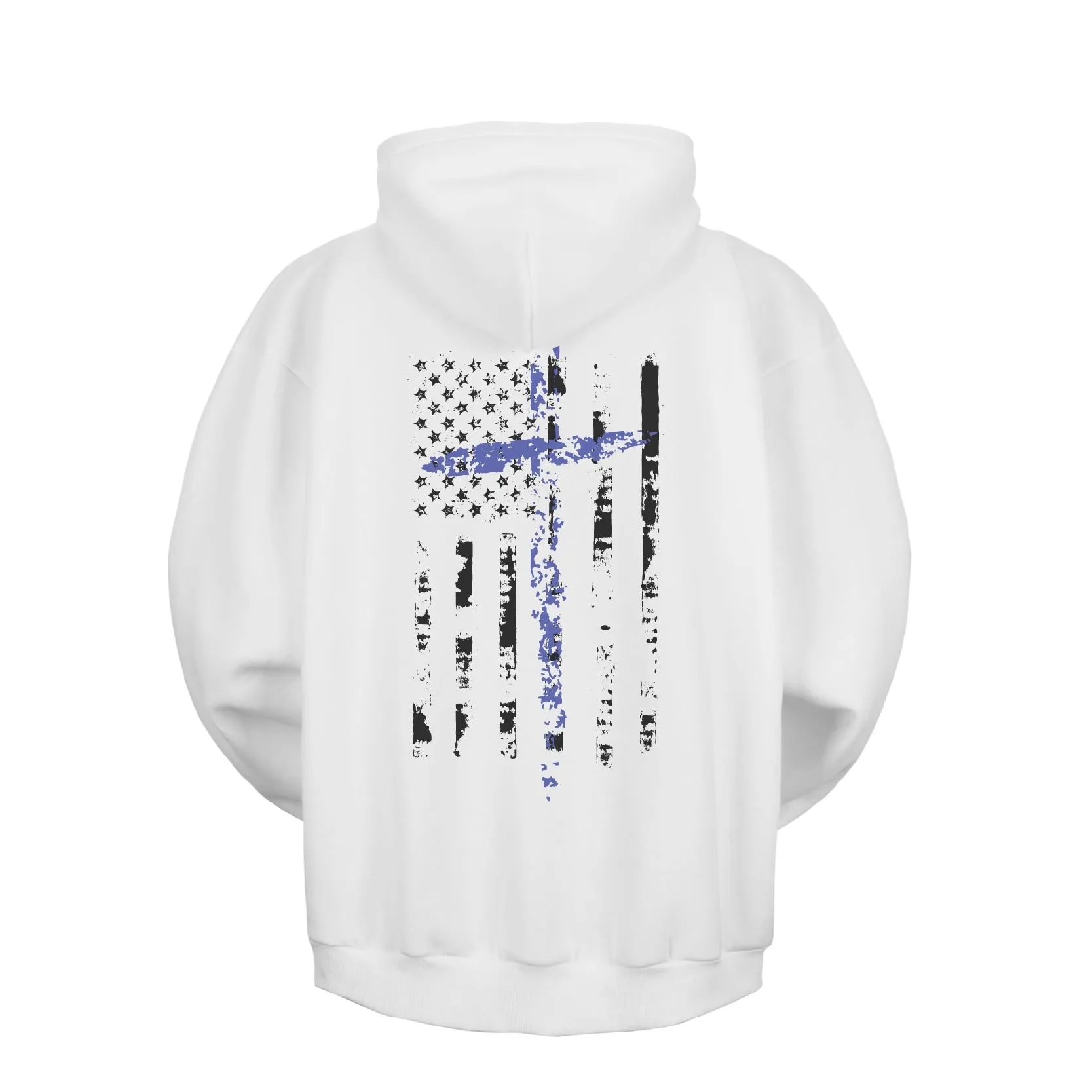 USA FLAG GRAPHIC HEAVY WEIGHT HOODIE