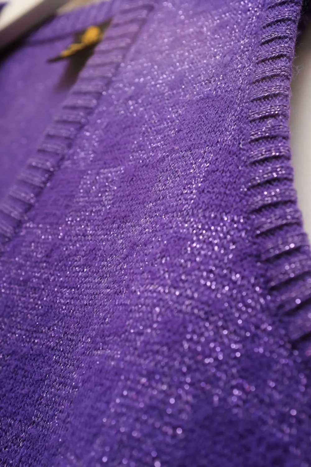 VINTAGE 1950 PURPLE KNIT VEST